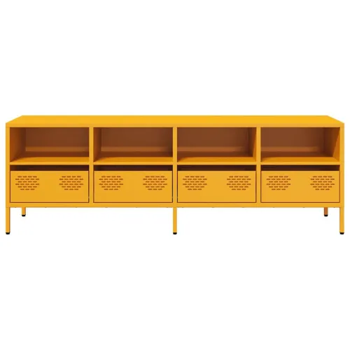 TV ormarić boja senfa 135x39x43,5 cm čelični - žuta boja senfa 1 135 cm Cijena