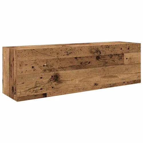 Kupaonski zidni ormarić staro drvo konstruirano drvo - Staro drvo 100 x 25 x 30 cm 1 Cijena