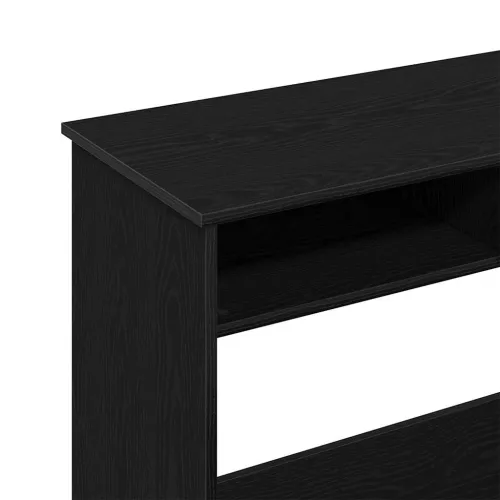 Radni stol crni 80 x 40 x 75 cm od iverice - Crna Cijena