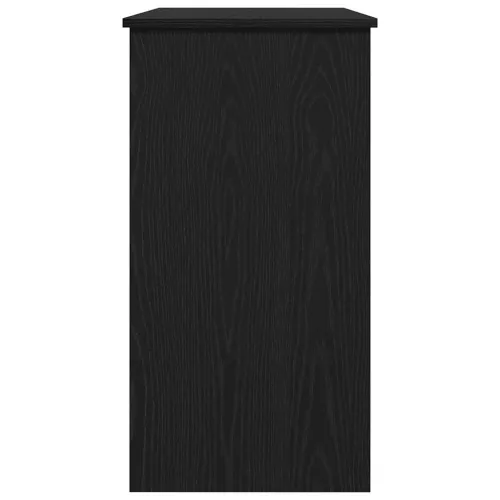 Radni stol crni 80 x 40 x 75 cm od iverice - Crna Cijena