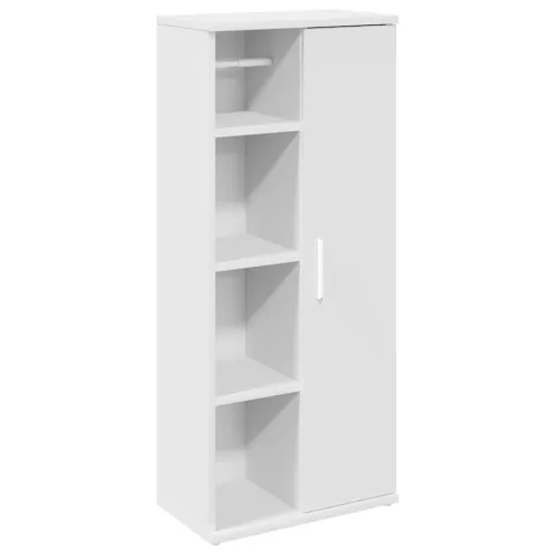 Kupaonski ormarić s držačem za role bijeli 39x22x90 cm - Bijela 1 1 1 Cijena