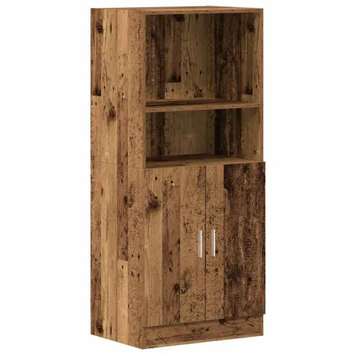 Kuhinjski ormarić boja staro drvo 57x41,5x131,5 cm drveni - Staro drvo 1 1 Cijena