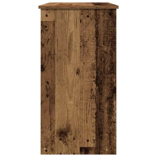 Radni stol boja starog drva 80 x 40 x 75 cm konstruirano drvo - Staro drvo Cijena