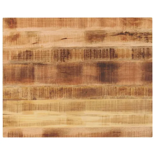 Ploča stola 90x80x3,8 cm pravokutno puno drvo grubo mango - Grubo drvo manga (prirodno) 90 x 80 cm 1 38 mm Cijena