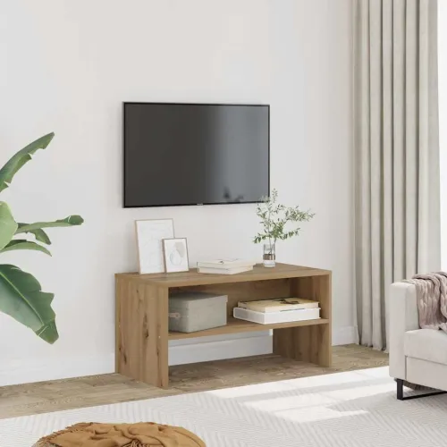 TV ormarić Artisan hrast 80x40x40 cm izrađeno drvo - hrast artisan 1 Cijena