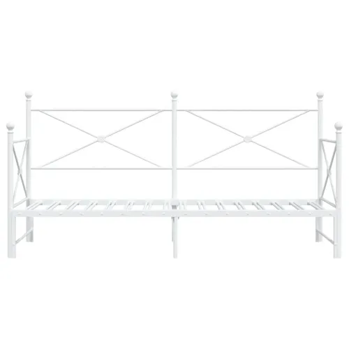 Krevet na rasklapanje bez madraca bijeli 80x200 cm čelik - Bijela 80 x 200 cm s krevetom na izvlačenje Cijena