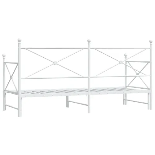 Krevet na rasklapanje bez madraca bijeli 80x200 cm čelik - Bijela 80 x 200 cm s krevetom na izvlačenje Cijena