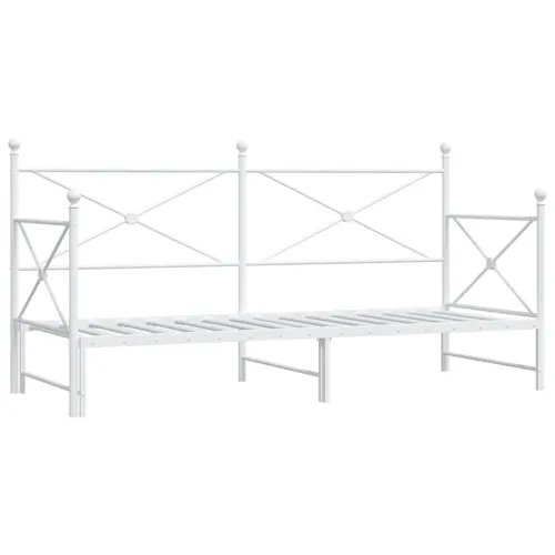 Krevet na rasklapanje bez madraca bijeli 80x200 cm čelik - Bijela 80 x 200 cm s krevetom na izvlačenje Cijena