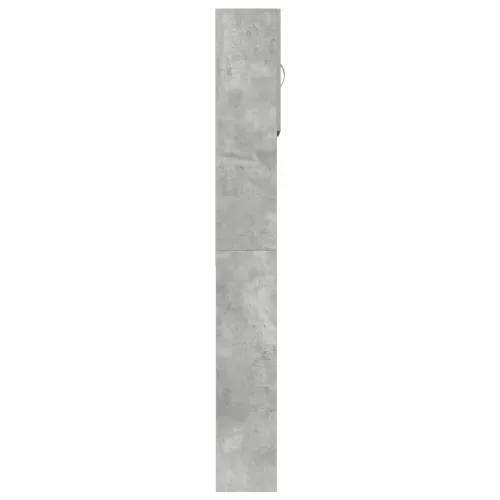 Ormarić za perilicu rublja boja betona 64x24x190 cm drveni - Beton siva Cijena