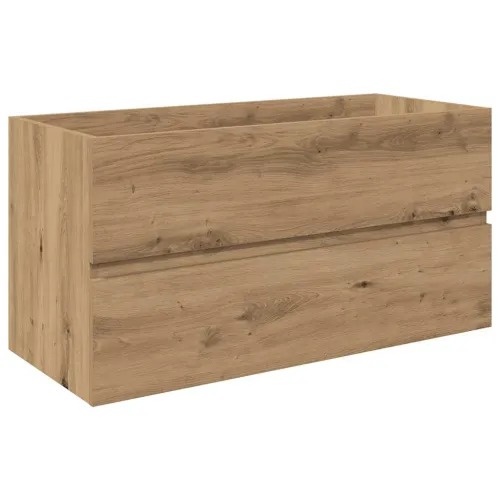 Ormarić za Lavabo - Umivaonik s ugradbenim umivaonikom i slavinom - hrast artisan 90 x 38.5 x 45 cm sa slavinom i odvodom Cijena