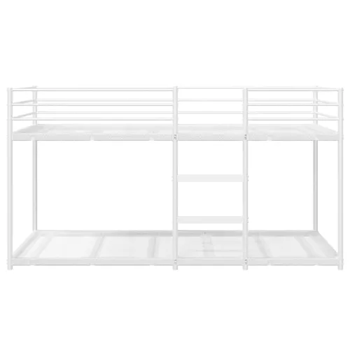 Krevet na kat bez madraca bijeli 80x200 cm čelik - 80 x 200 cm Cijena