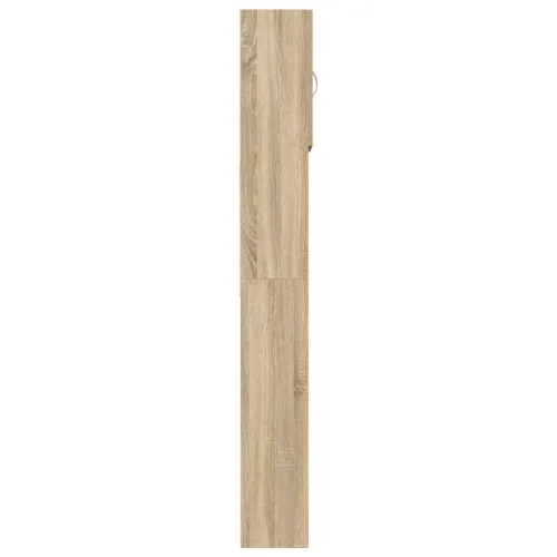 Ormarić za perilicu rublja boja hrasta 64 x 24 x 190 cm drveni - Sonoma hrast Cijena