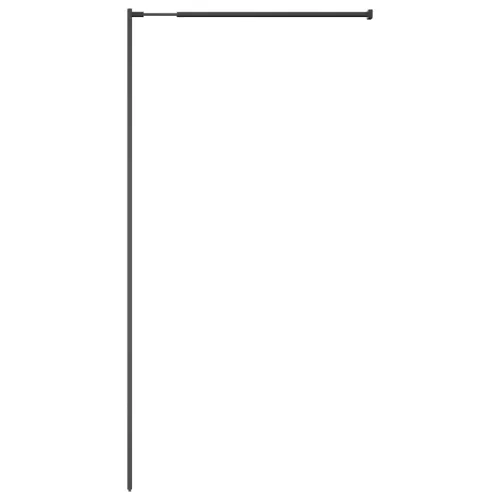 Pregrada za tuširanje od prozirnog kaljenog stakla 140 x 195 cm - Transparentan 140 x 195 cm Cijena