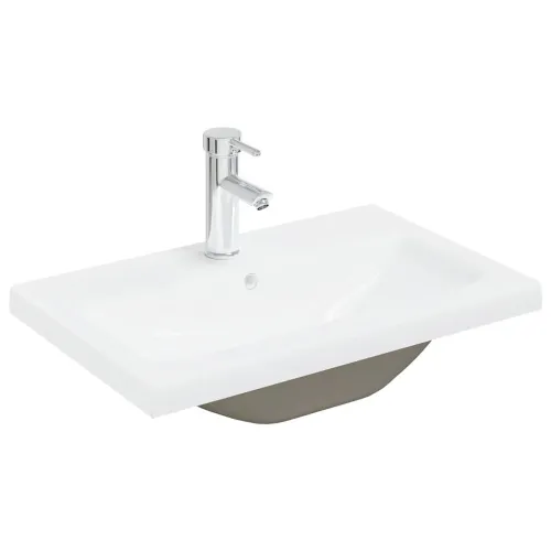 Ormarić za sudoper ugradbenim Lavabo - Umivaonikom i slavinom Staro drvo - Staro drvo 60 x 38.5 x 45 cm sa slavinom i odvodom Cijena