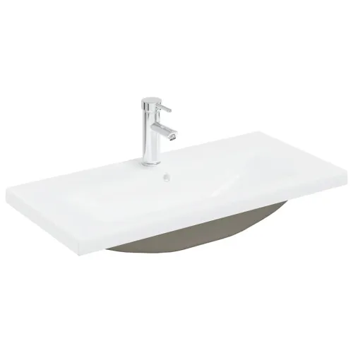 Ormarić za sudoper ugradbenim Lavabo - Umivaonikom i slavinom Staro drvo - Staro drvo 80 x 38.5 x 45 cm sa slavinom i odvodom Cijena