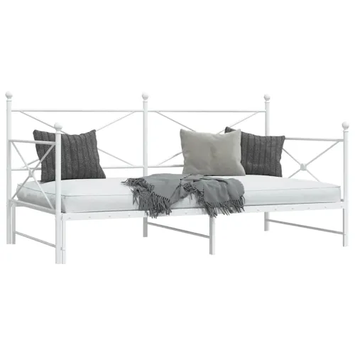 Krevet na rasklapanje bez madraca bijeli 107x203 cm čelik - Bijela 107 x 203 cm s krevetom na izvlačenje Cijena