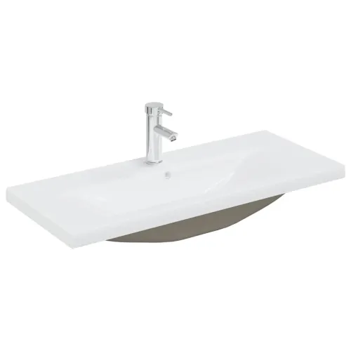 Ormarić za sudoper ugradbenim Lavabo - Umivaonikom i slavinom Staro drvo - Staro drvo 100 x 38.5 x 45 cm sa slavinom i odvodom Cijena