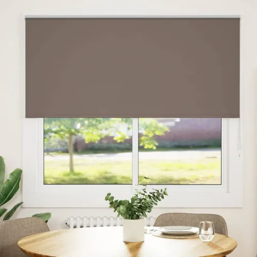 Rolo zavjesa Blackout Coffee 150x150 cm Širina tkanine 146,6 cm - Boja kafe 150 cm 150 cm Cijena