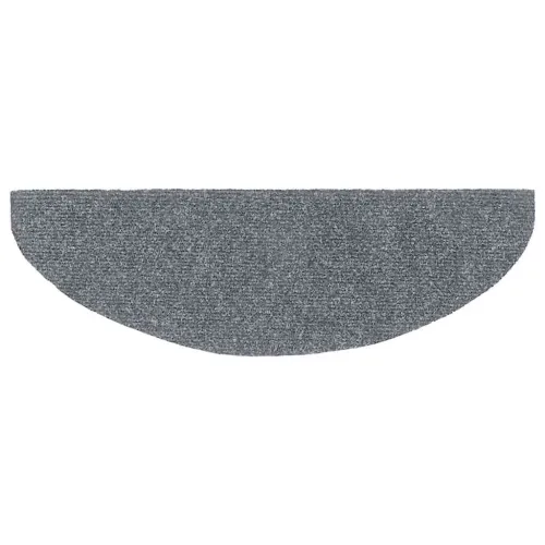 Prostirke za stepenice, samoljepljive, 30 kom., 65x21x4 cm, svijetlo sive, poluokrugle, velike - Svjetlosiva 65 x 21 x 4 cm 30 Cijena