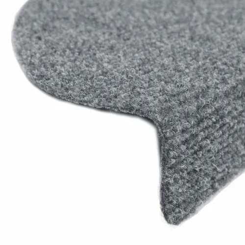 Prostirke za stepenice, samoljepljive, 30 kom., 65x21x4 cm, svijetlo sive, poluokrugle, velike - Svjetlosiva 65 x 21 x 4 cm 30 Cijena