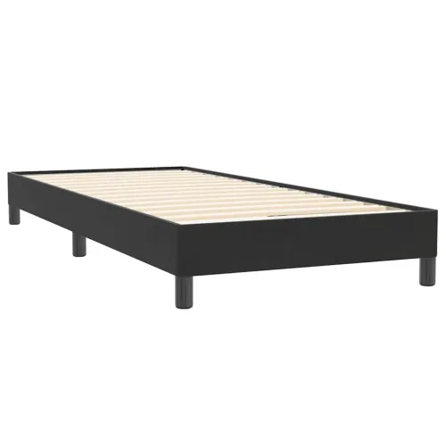 Box Spring krevet bez madracem crni 100x220 cm samt - Crna 25 cm 100 x 220 cm Cijena