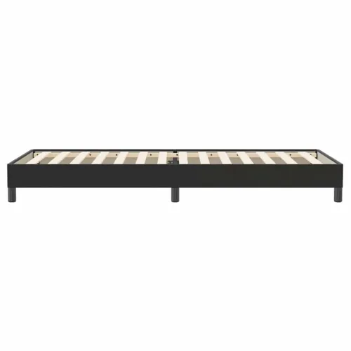Box Spring krevet bez madracem crni 100x220 cm samt - Crna 25 cm 100 x 220 cm Cijena
