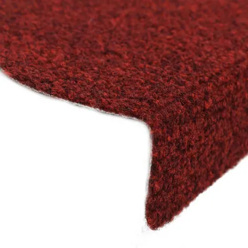 Prostirke za stepenice, samoljepljive, 30 kom, 56x17x3 cm, bordo crvene, poluokrugle - Bordo crvena 56 x 17 x 3 cm 30 Cijena