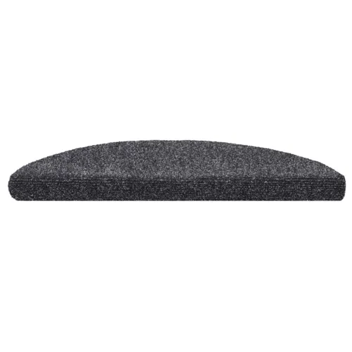 Prostirke za stepenice, samoljepljive, 20 kom. 56x17x3 cm, tamno sive, poluokrugle - Tamno siva 56 x 17 x 3 cm 20 Cijena