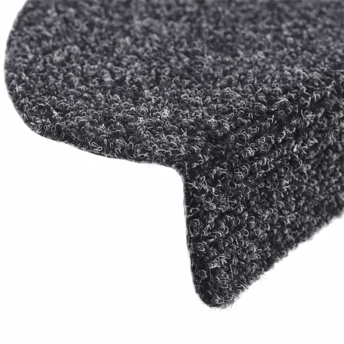 Prostirke za stepenice, samoljepljive, 20 kom. 56x17x3 cm, tamno sive, poluokrugle - Tamno siva 56 x 17 x 3 cm 20 Cijena