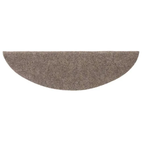 Prostirke za stepenice, samoljepljive, 20 kom. 56x17x3 cm, bež, poluokrugle - Bež 56 x 17 x 3 cm 20 Cijena