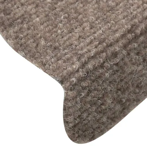 Prostirke za stepenice, samoljepljive, 30 kom, 56x17x3 cm, bež, poluokrugle - Bež 56 x 17 x 3 cm 30 Cijena