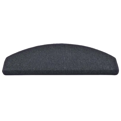 Prostirke za stepenice 30 kom 65x24x4 cm tamno sive i plave poluokrugle velike - Tamno siva i plava 65 x 24 x 4 cm 30 Cijena
