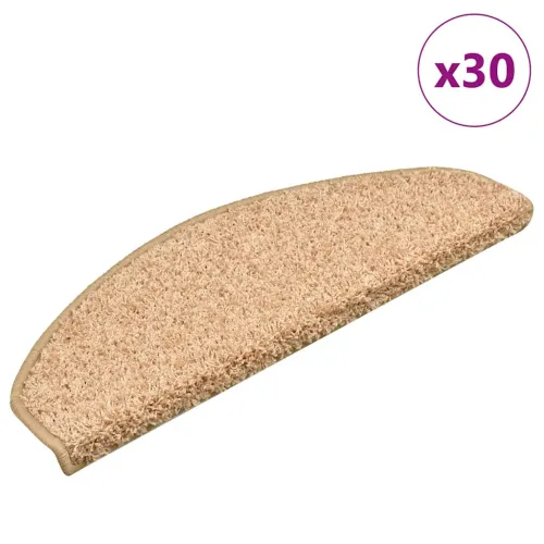 Prostirke za stepenice 30 kom 65x21x4 cm zlatne poluokrugle velike - Zlatno 65 x 21 x 4 cm 30 Cijena