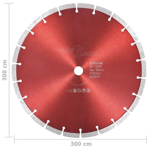 Dijamantni disk za rezanje čelični 300 mm - 300 mm/20 mm Cijena