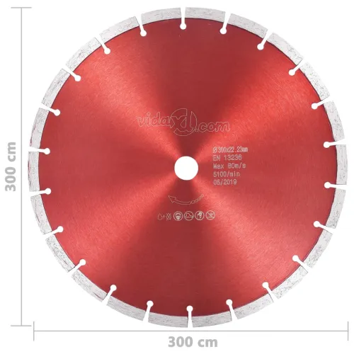 Dijamantni disk za rezanje čelični 300 mm - 300 mm/22.23 mm Cijena