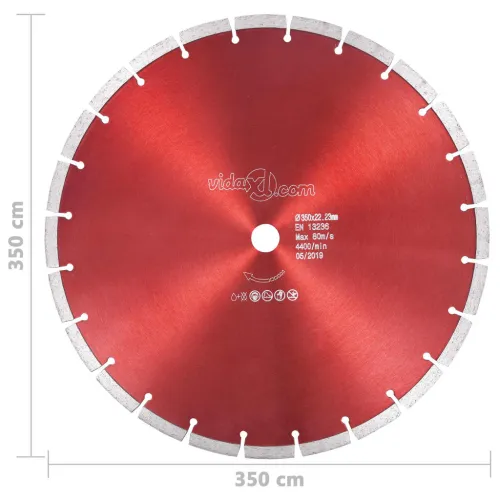 Dijamantni disk za rezanje čelični 350 mm - 350 mm/22.23 mm Cijena