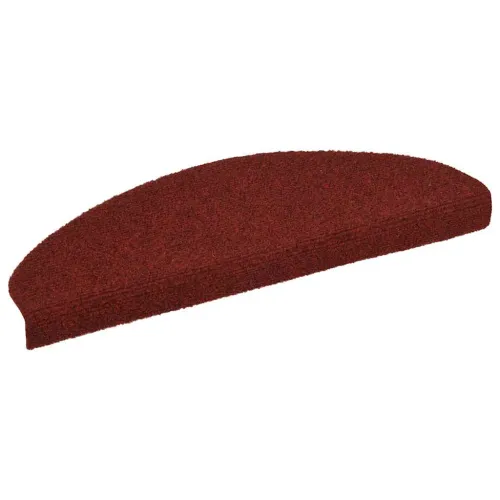 Prostirke za stepenice, samoljepljive, 20 kom, 65x21x4 cm, bordo crvene, poluokrugle, velike - Bordo crvena 65 x 21 x 4 cm 20 Cijena
