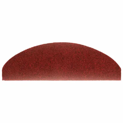 Prostirke za stepenice, samoljepljive, 20 kom, 65x21x4 cm, bordo crvene, poluokrugle, velike - Bordo crvena 65 x 21 x 4 cm 20 Cijena