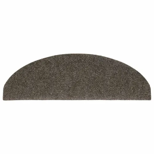 Prostirke za stepenice, samoljepljive, 20 kom. 65x21x4 cm, antracit, poluokrugle, velike - Antracit 65 x 21 x 4 cm 20 Cijena