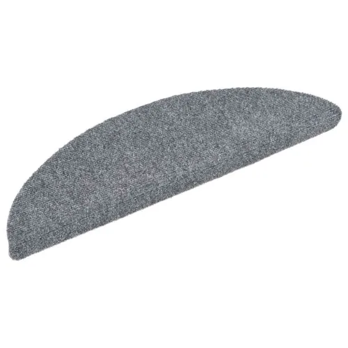 Prostirke za stepenice, samoljepljive, 20 kom, 56x17x3 cm, svijetlo sive, poluokrugle - Svjetlosiva 56 x 17 x 3 cm 20 Cijena