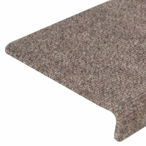 Prostirke za stepenice samoljepljive 30 kom 65x21x4 cm bež pravokutni rub - Bež 30 Cijena