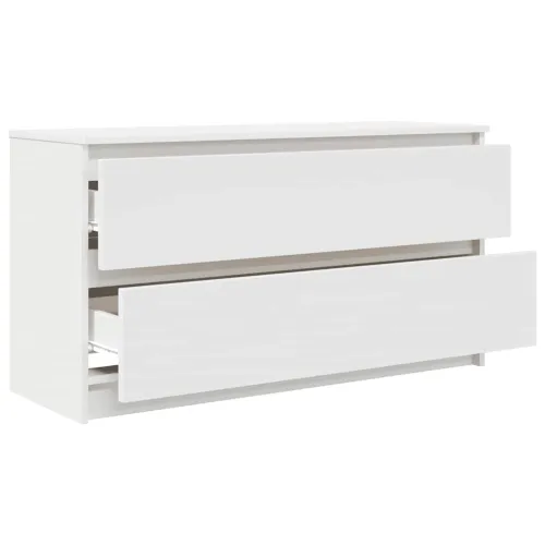 TV ormarić bijeli 100x35x54 cm od konstruiranog drva - Bijela 1 100 cm Cijena