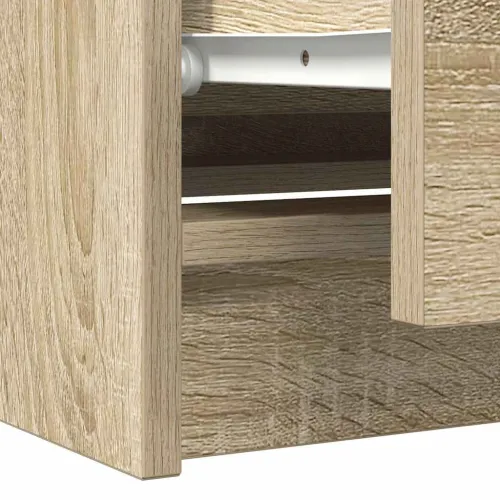 TV ormarić boja hrasta 100x35x54 cm od konstruiranog drva - sonoma hrast 1 100 cm Cijena