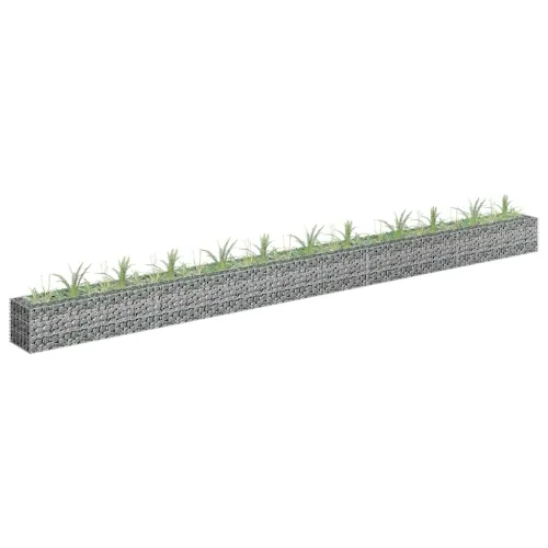 Gabionska sadilica od pocinčanog čelika 450 x 30 x 30 cm - 450 x 30 x 30 cm 1 450 x 30 x 30 cm Cijena