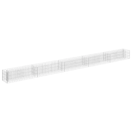 Gabionska sadilica od pocinčanog čelika 450 x 30 x 30 cm - 450 x 30 x 30 cm 1 450 x 30 x 30 cm Cijena