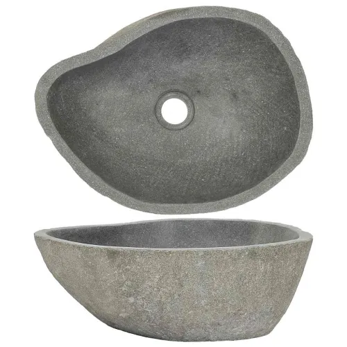 Lavabo - Umivaonik od riječnog kamena ovalni (37 - 46) x (29 - 36) cm - 37-46 cm 37-46 cm Cijena