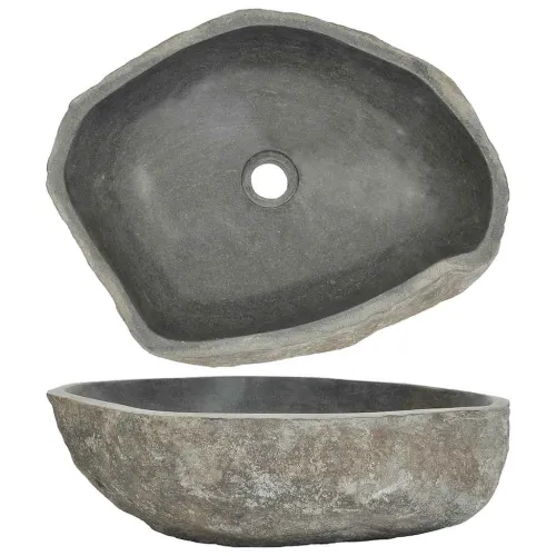 Lavabo - Umivaonik od riječnog kamena ovalni (45 - 53) x (34 - 41) cm - 45-53 cm 45-53 cm Cijena
