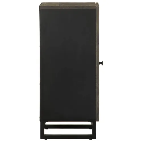 Komoda crna 40x33x75 cm Puno drvo Mango Cijena