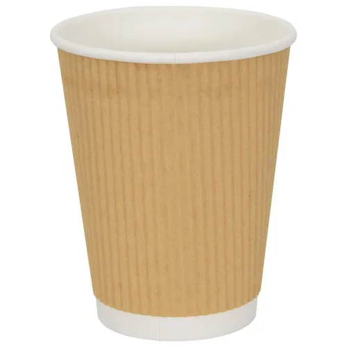 papirnate šalice za kavu 500 kom 12 oz 300 ml smeđe - 1 300 ml 300 ml Cijena