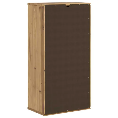 Bočni ormarić ODDA 40x24x79 cm puno drvo bor - Prirodna 1 S 1 vratima Cijena